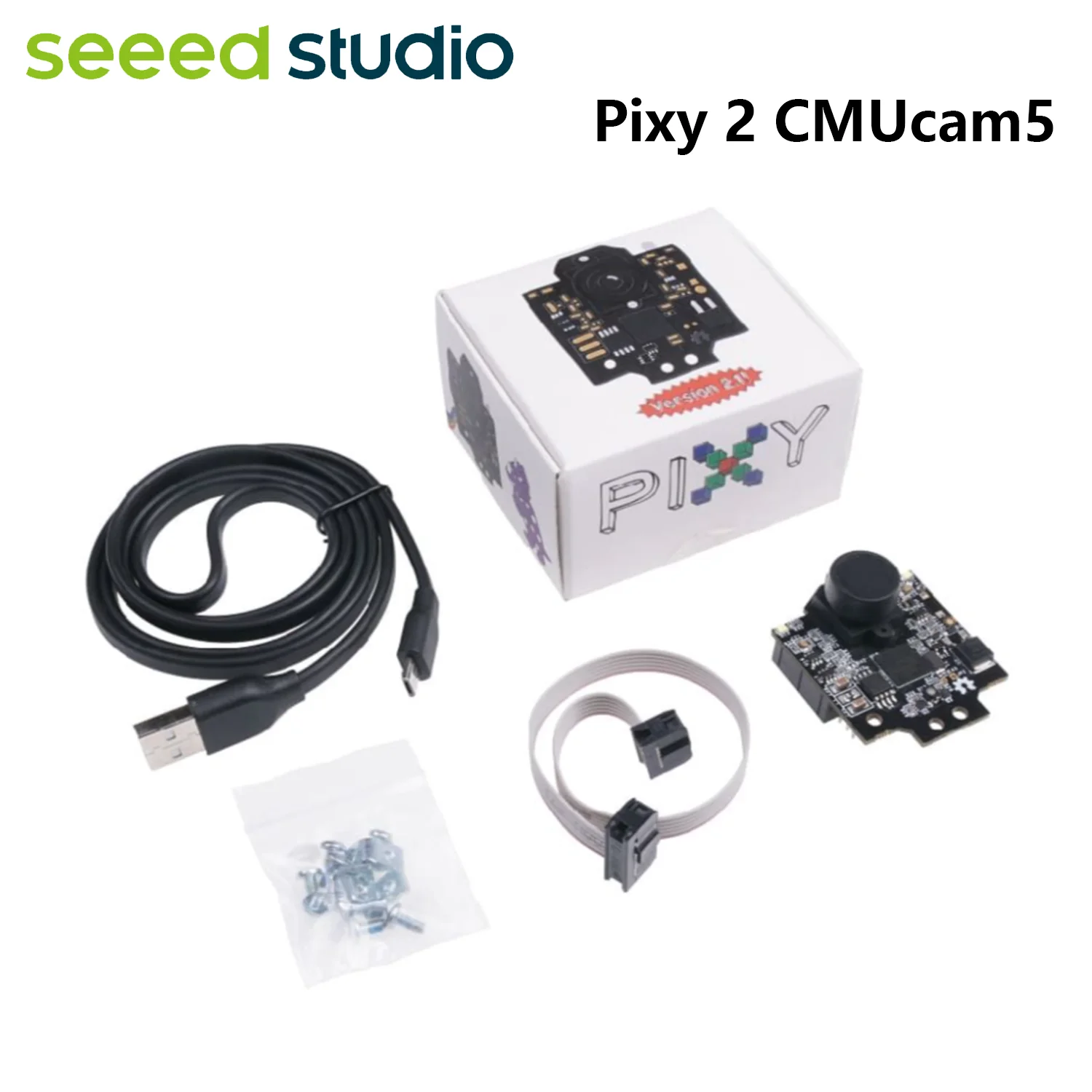 Pixy 2 CMUcam5 ̹ ν ӽ  ī޶  NXP LPC4330 204 MHz н κ  Ʈ 